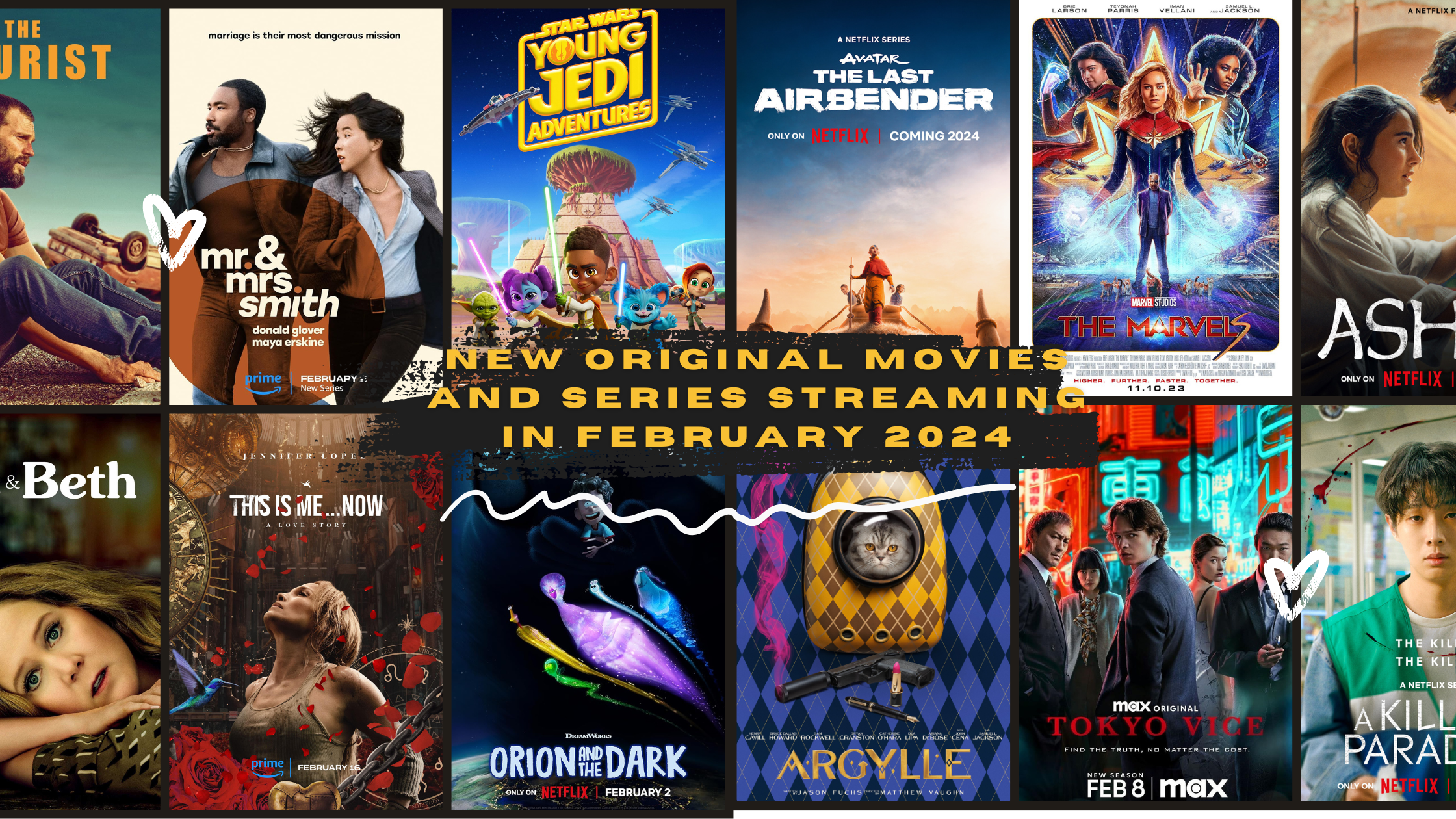 OTT Streaming Guide: February 2024's New Movies & TV Series