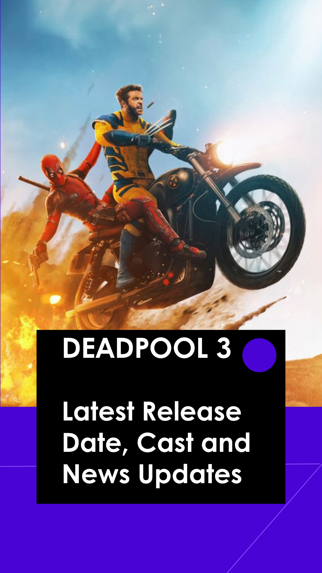 DEADPOOL 3  Latest Release Date, Cast and  News Updates