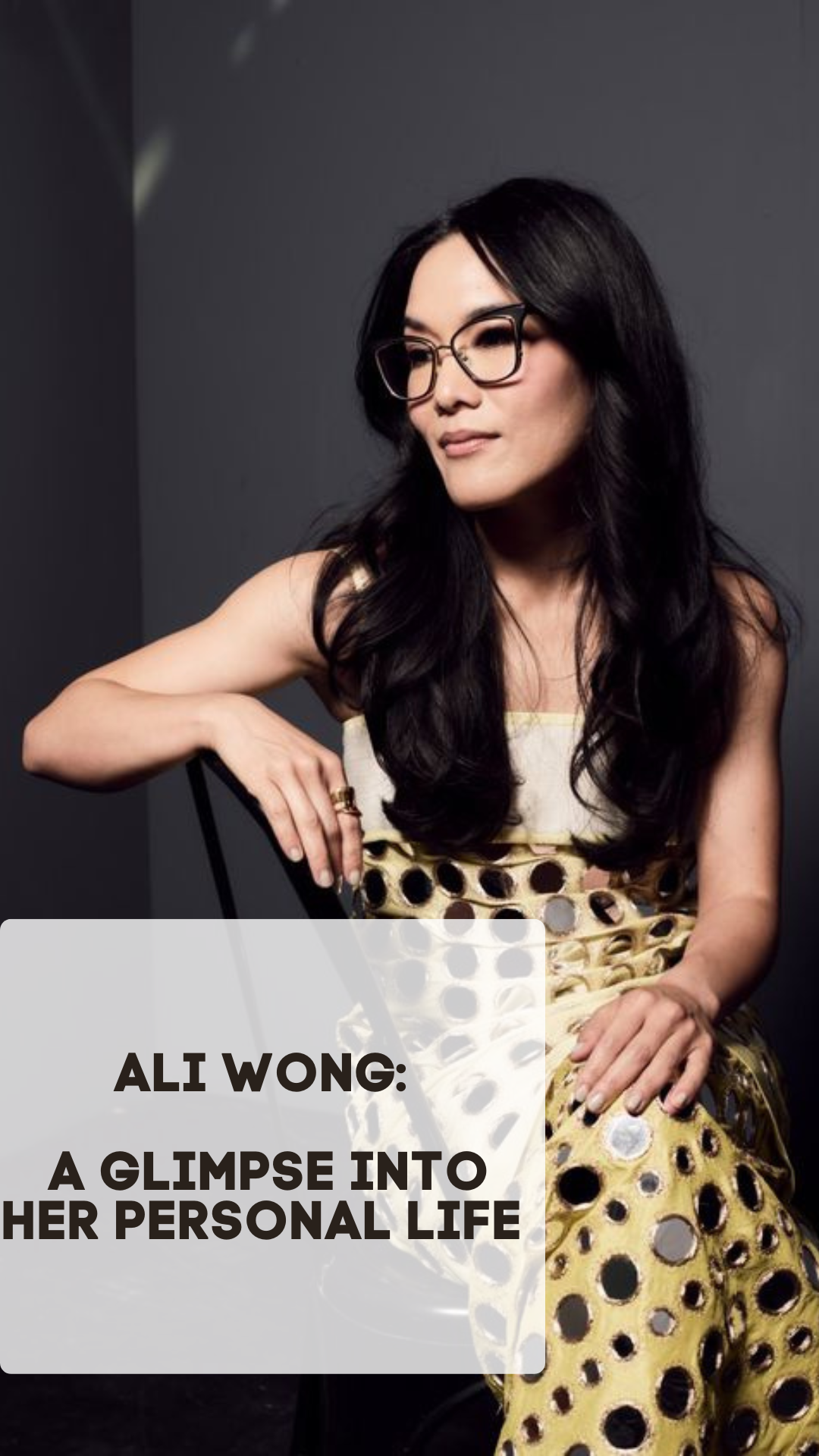 Ali Wong: A Glimpse into Her Personal Life