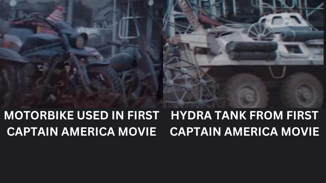 Vehicles from Previous Marvel Movie