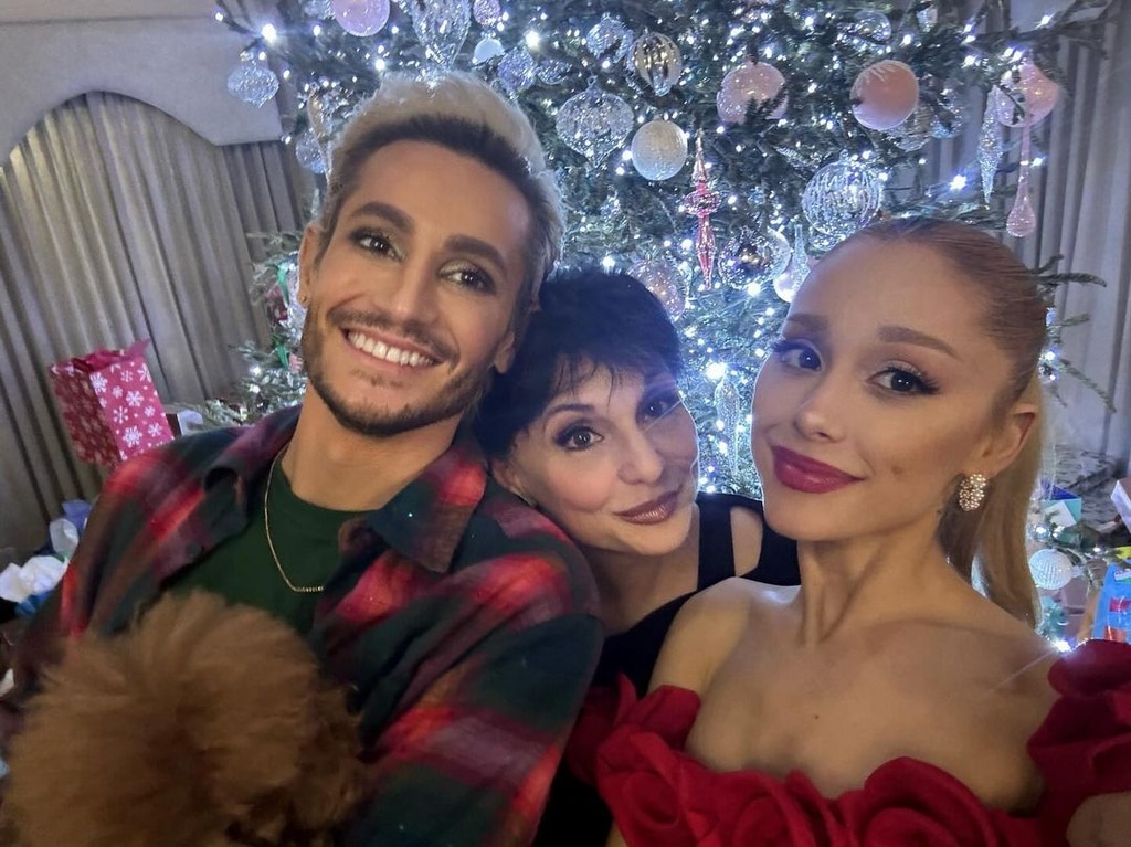 Ariana Grande Celebrating Christmas With Family