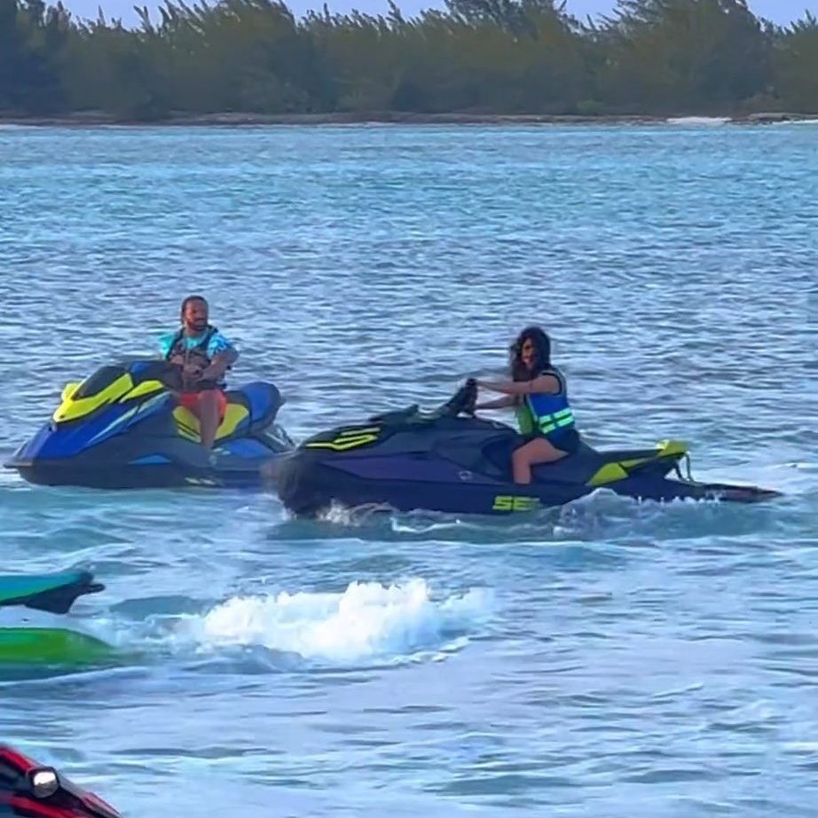 Drake and Camila Cabеllo On Jet Ski