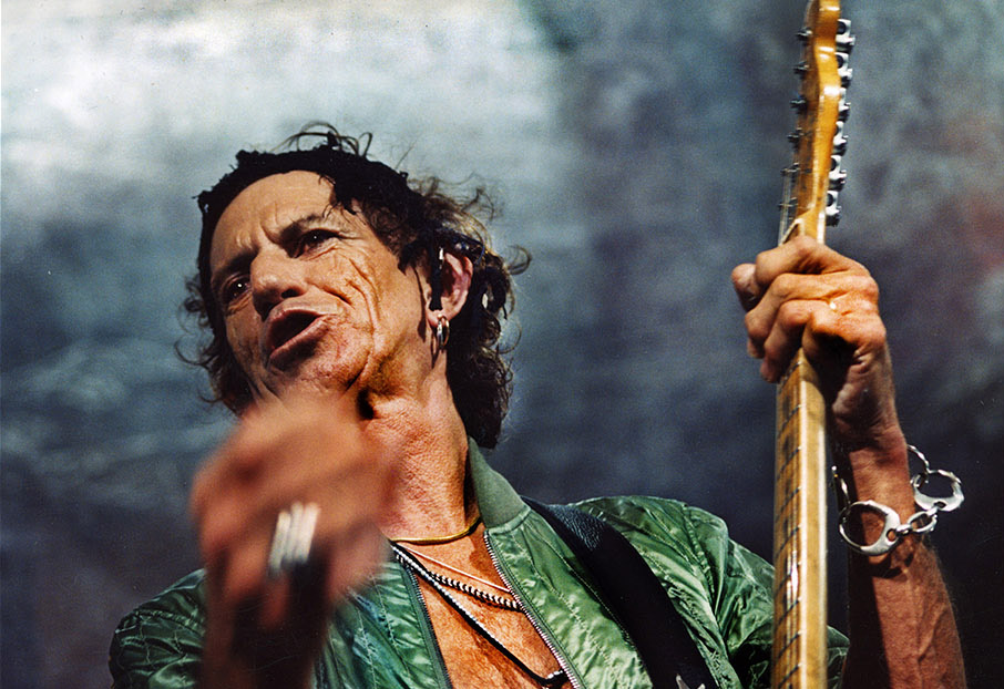 Celebrities and Their Unusual Insurance Policies for Keith Richards